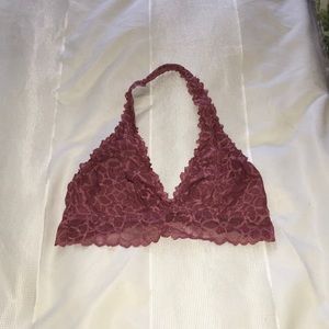 PINK halter bralette